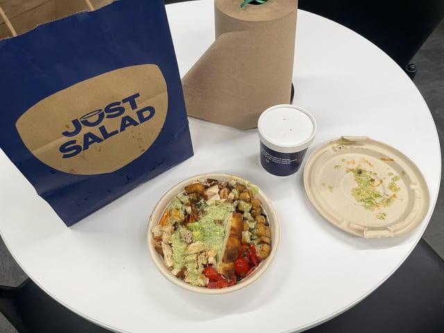 Meals haul photo at Just Salad