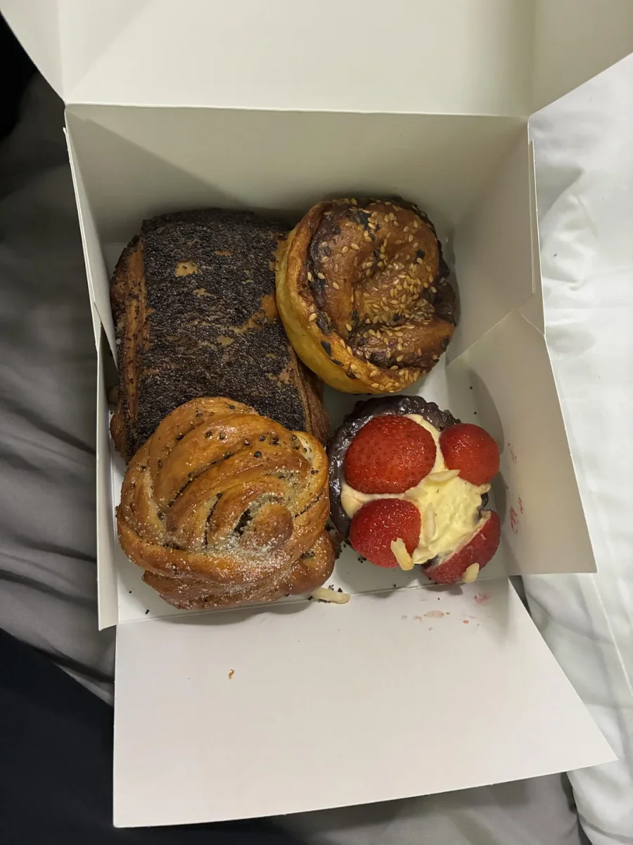 Pastries haul photo at Ole & Steen - Tribeca
