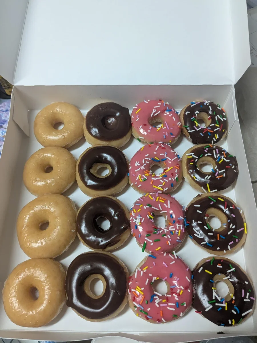 Desserts haul photo at Krispy Kreme - 994 6th ave