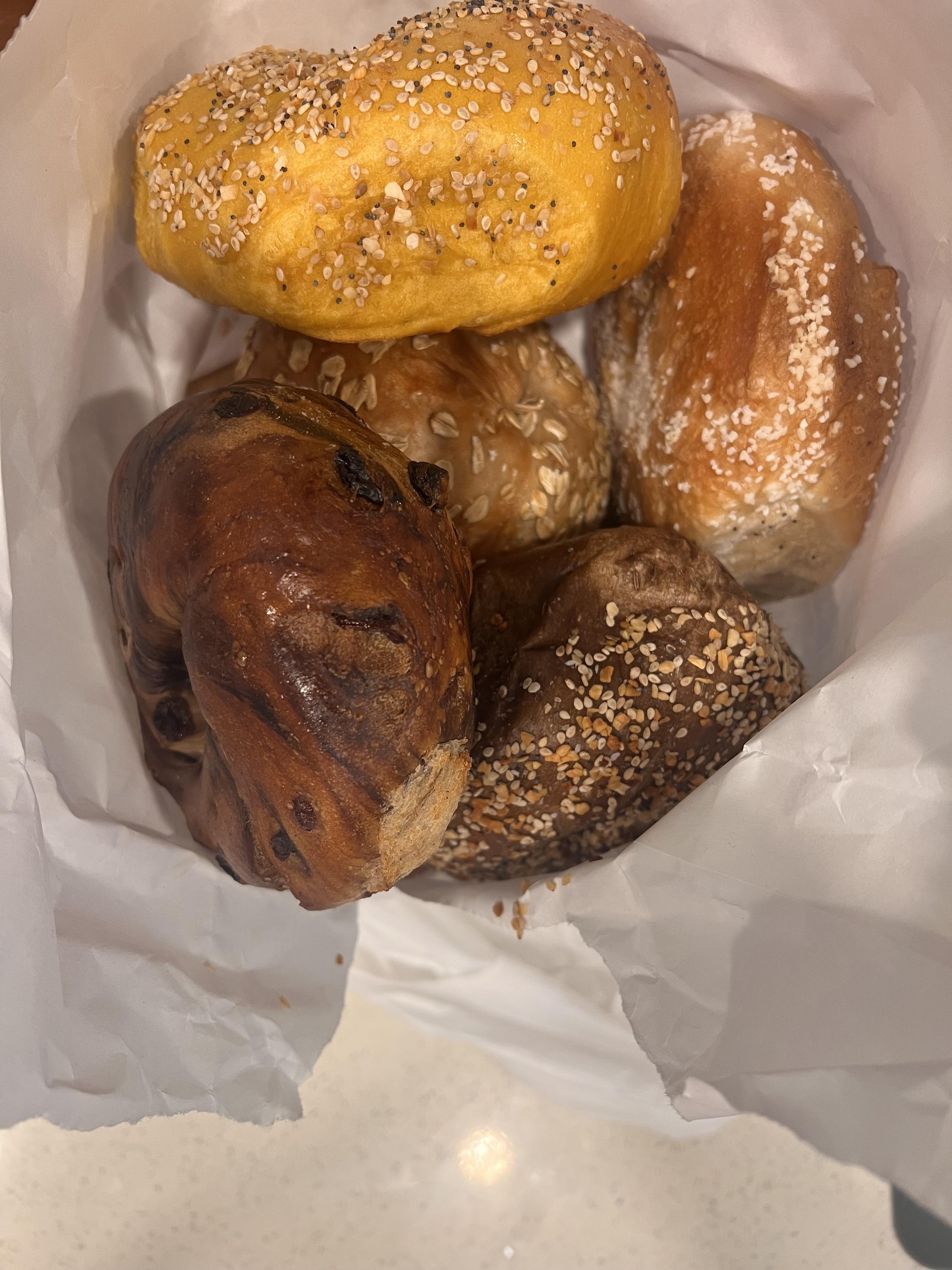 Pastries haul photo at Bagel Station Express – Ozone Park