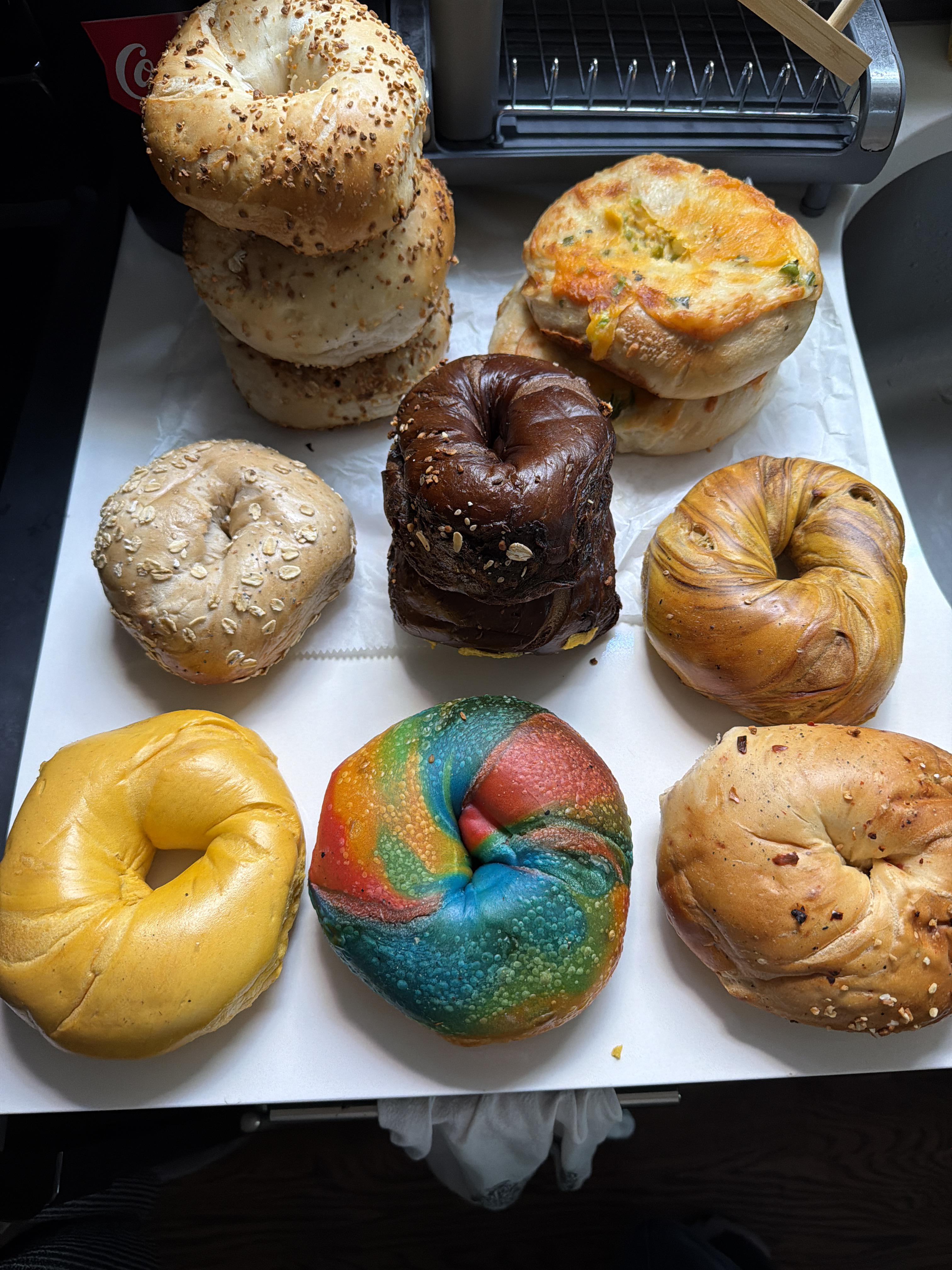 Pastries haul photo at Pio Bagels – Downtown Brooklyn
